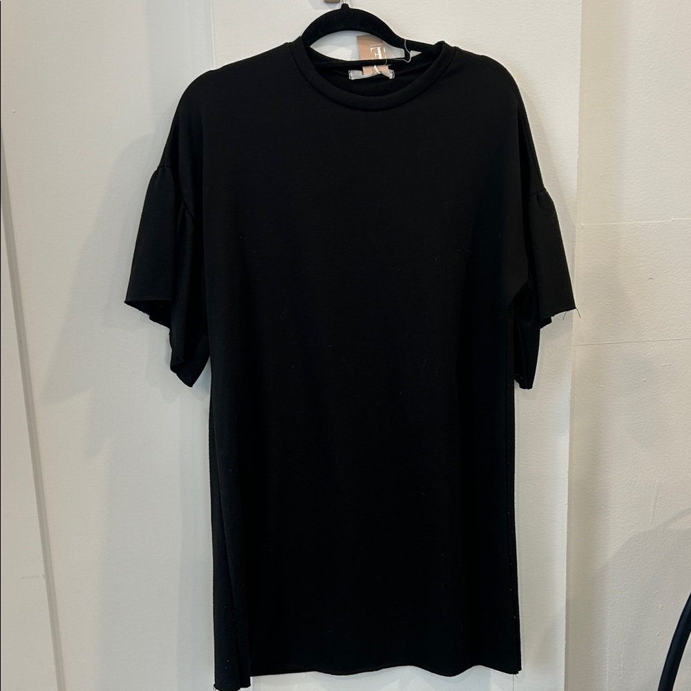 Black Men's Short Sleeve Crew Neck Shirt - Unbranded